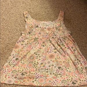 Floral Kids Tank Top